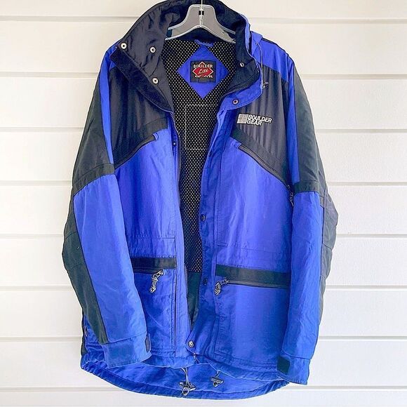 Boulder Gear Unisex Vintage Winter Ski Jacket Coat Size Medium Very Warm